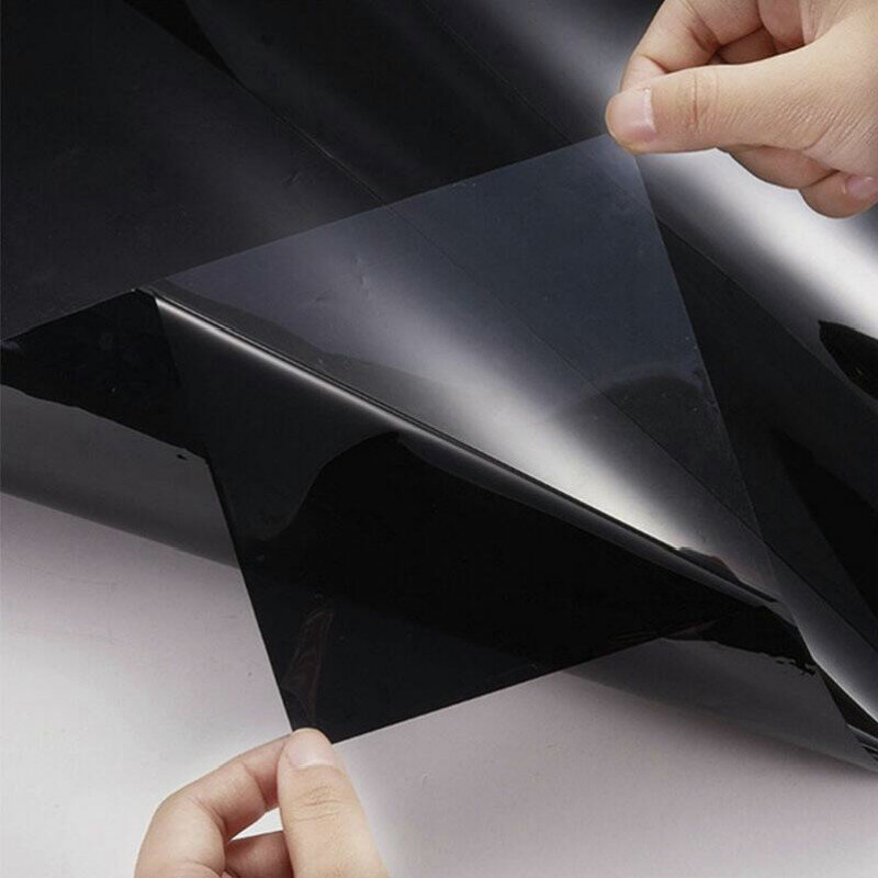 Donkere Zwarte Auto Window Tint Film Glas 5%-50% Roll Zomer Auto Auto Huis Ramen Glas Verven Solar Bescherming