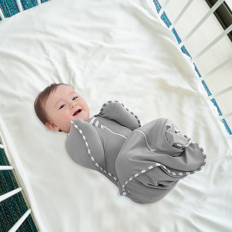Baby Swaddling Blanket Soft And Comfortable Wearable Sleeping Bag For Newborn Under Unique And Spacious Sack Design