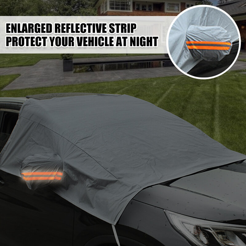 New Car Snow Cover Car Cover parabrezza parasole esterno impermeabile Anti ghiaccio gelo inverno automobili Protector copertura esterna