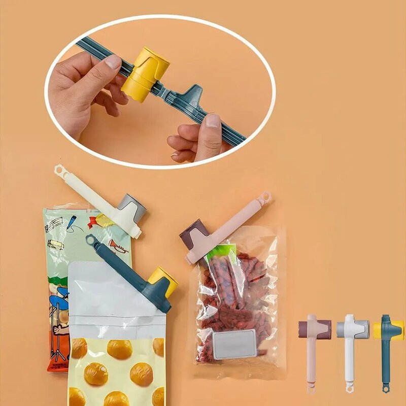 Kreative Snacks Versiegelt Milch Pulver Clip Entladung Auslauf Clip Lebensmittel Tasche Frische-halten Clip Lebensmittel Lagerung Abdichtung Clip