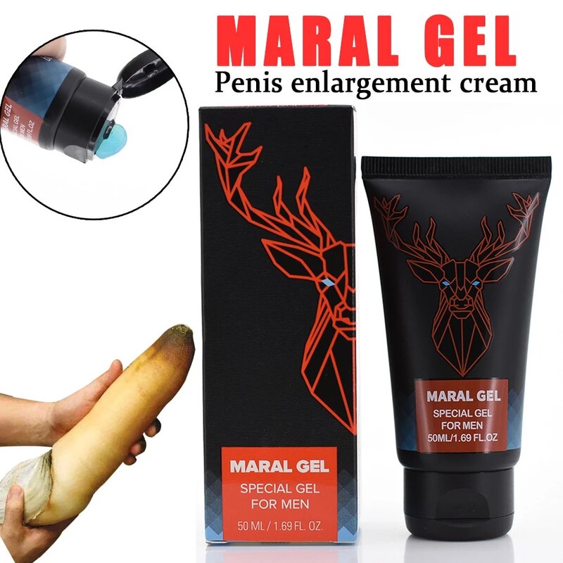 Crema para agrandar el pene para hombre, productos sexuales para erección de tamaño máximo, Gel afrodisíaco para pene grande, crecimiento de 18cm