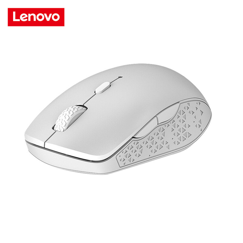 100% Lenovo Howard 1000DPI 2.4GHz bezprzewodowa mysz optyczna Gamer na PC laptopy do gier gry bezprzewodowe myszy z odbiornikiem USB