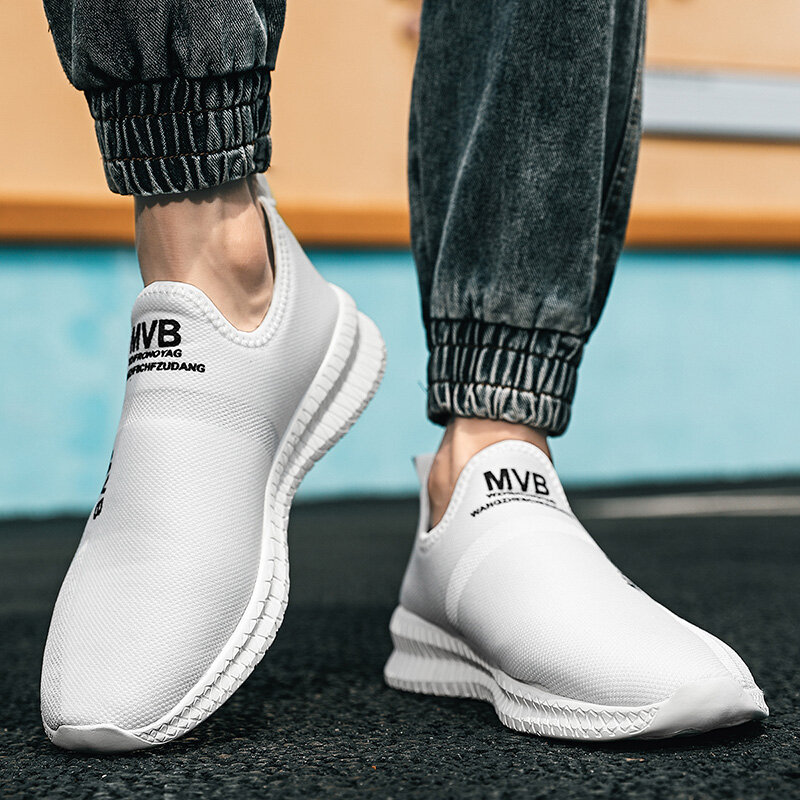 Men Sneakers Fashion Breathable Running Shoes Lightweight Vulcanize Platform Walking Footwear Tenis Masculino Zapatillas Hombre