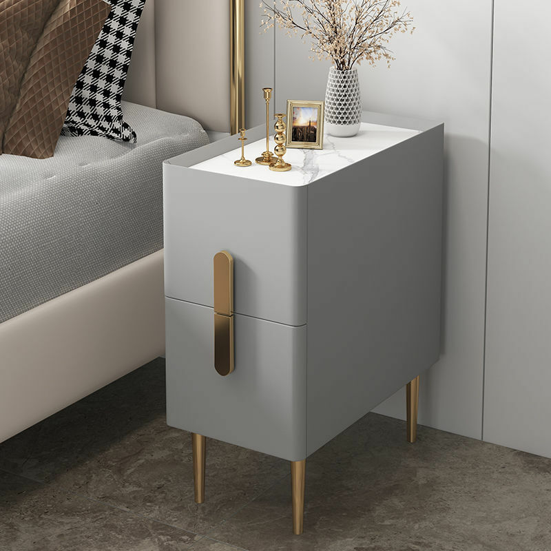 Светильник лый роскошный семейный столик, маленький простой шкаф для спальни, многофункциональный новый прикроватный шкаф в скандинавском стиле