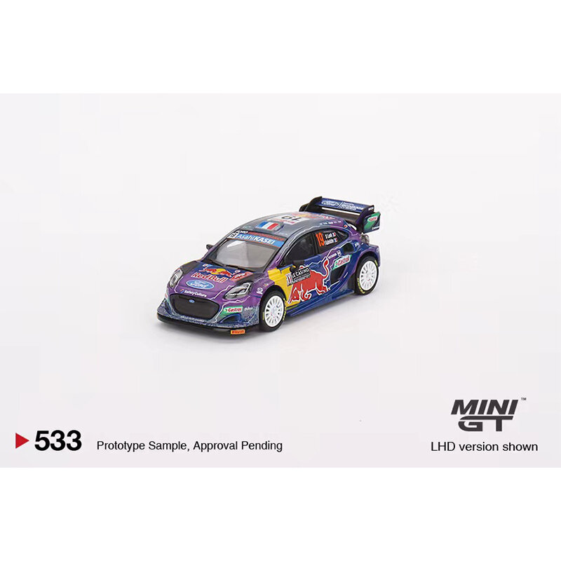 Miniature Carros Collection Diorama Car Model Toys, WRT 2022, Fi.C., Rally MonteCarlo Winner, Diecast, 1:64, En stock, 533