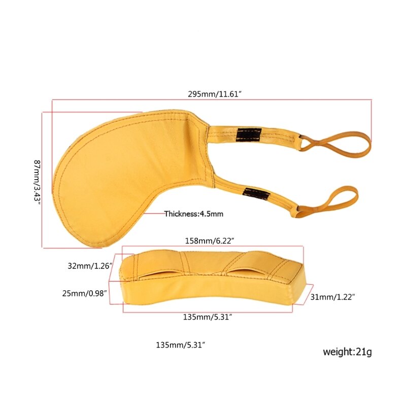 Large 4/4 Violin Shoulder Rest Violin Chinrest Pad Soft Comfortable Violin Sheepskin Leather Chin Pad Protector 1/4-1/2