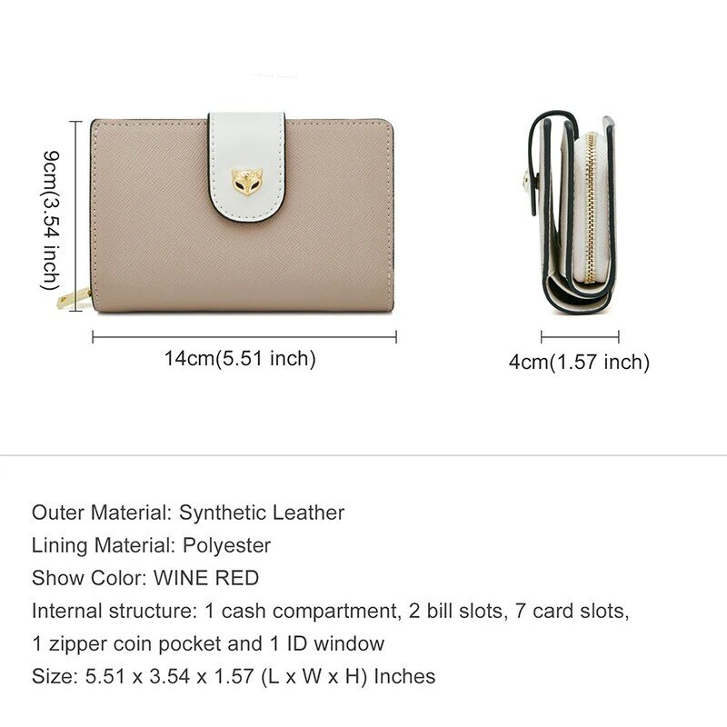 FOXER Women Split Leather Clutch Bag High Quality Wallet Large Capacity Money Bags Coin Purse Fashion Elegant Ladies Card Holder