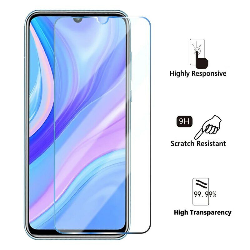 3PCS Tempered Glass For Huawei P Smart 2019 P Smart Z S 2021 Screen Protector For Huawei P30 Lite P40 Pro P20 Lite P50 Pro Glass