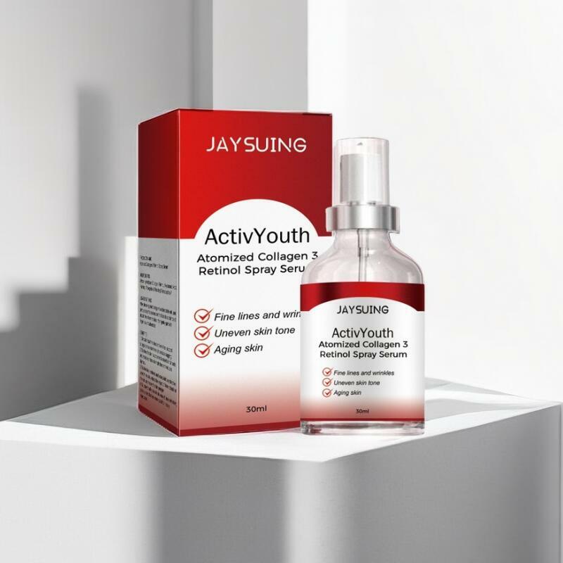 30ML Retinol Wrinkle Serum Spray Anti-Aging Fade Fine Lines Moisturizing Whitening Firming Skin Korean Care Products