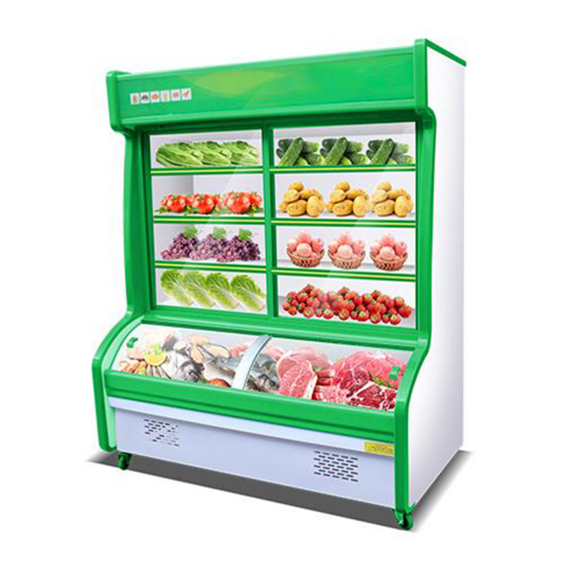 Refrigerator, fresh-keeping display cabinet, commercial a la carte cabinet, fruit and vegetable vertical display cabinet