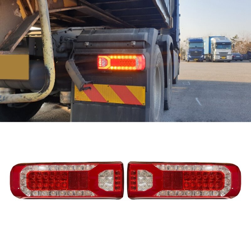 24v caminhão direito luz da cauda led montagem luz de freio traseiro para mercedes benz actros caminhão 0035443403 0035443303