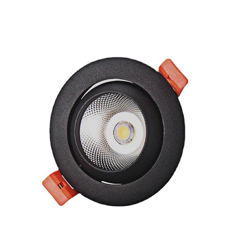 Dimmable Recessed Anti Glare COB LED Downlights 9W12W15W LED Ceiling Spot Lights AC85~265V Background Lamps Indoor Lighting