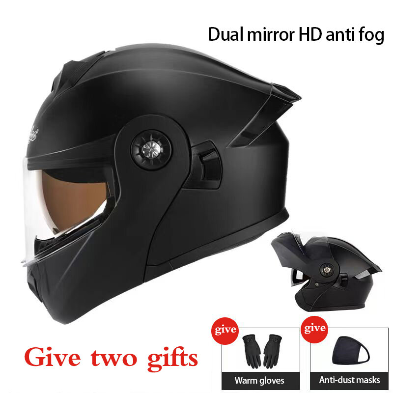 Capacetes da motocicleta para homens e mulheres completa capacetes de proteção solar verão dupla lentes todas as estações universal facelift capacete