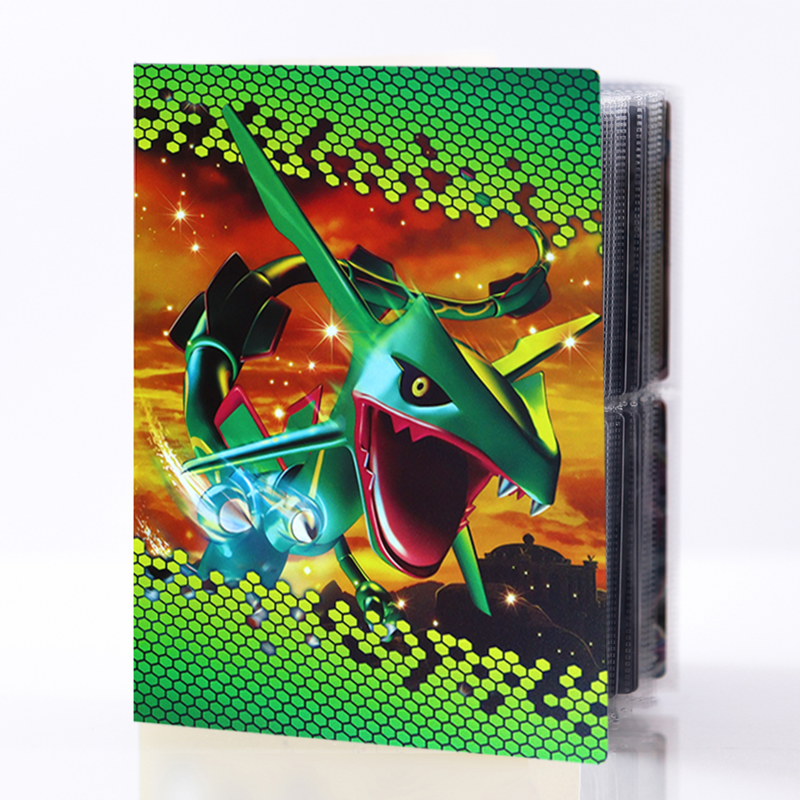 Escudo de la espada Pokemon, carpeta de cartas de colección de Pikachu Gengar Mewtwo, álbum, soporte, carpeta, mapa, 240, piezas