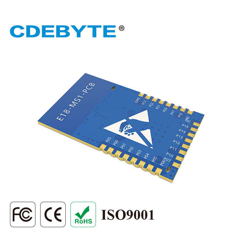 E18-MS1-PCB Zigbee IO CC2530 2.4Ghz 2.5MW Ăng-ten PCB IoT Uhf Lưới Mạng Thu Phát Không Dây Thu Phát Mô Đun