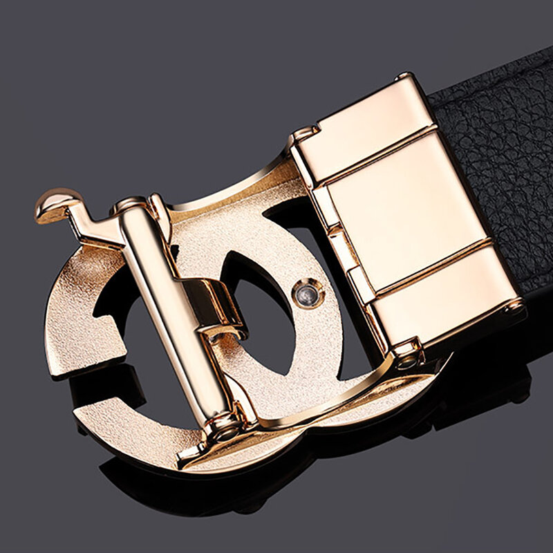 Cinture da uomo designer fibbia automatica cinture in vera pelle di mucca di alta qualità per uomo cinturino per abiti di marca famosa di lusso
