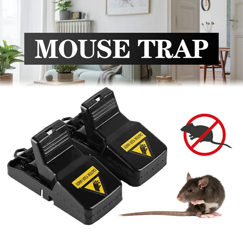 2 Buah Dapat Digunakan Kembali Perangkap Tikus Penangkap Tikus Perangkap Tikus Umpan Jepret Musim Semi Perangkap Pengendalian Hama Penangkap Tikus Perlengkapan Kebun