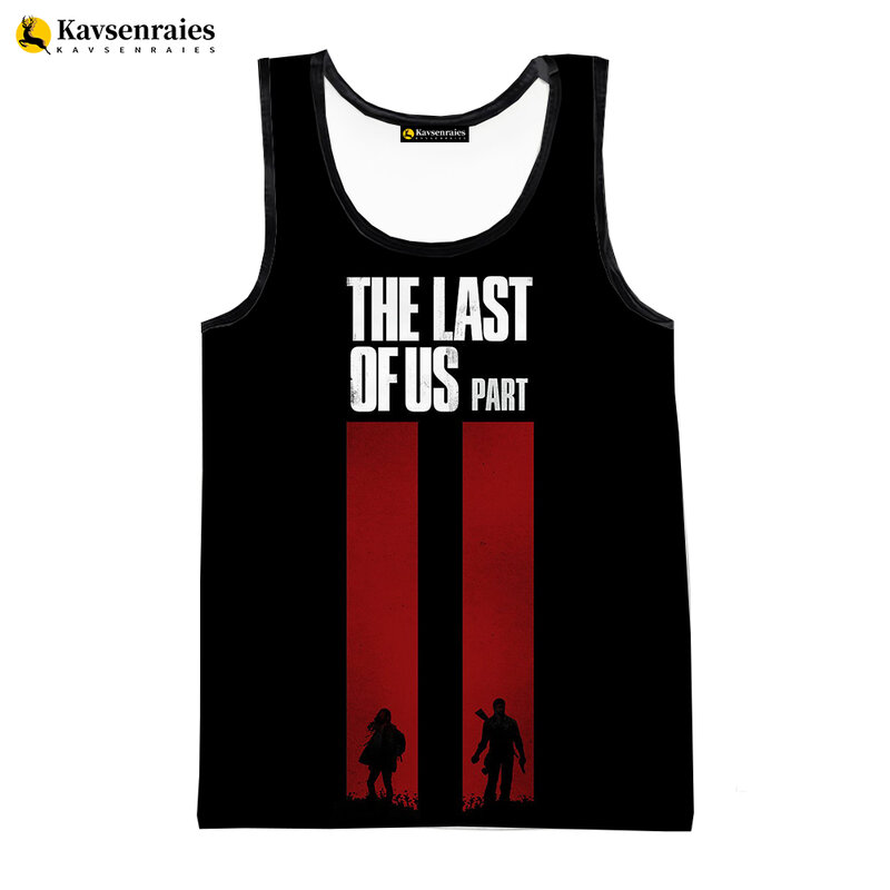 T-shirt imprimé en 3D du jeu The Last of Us 2 pour hommes et femmes, glacé, Hip Hop, mode, précieux, décontracté, été, Y-6XL
