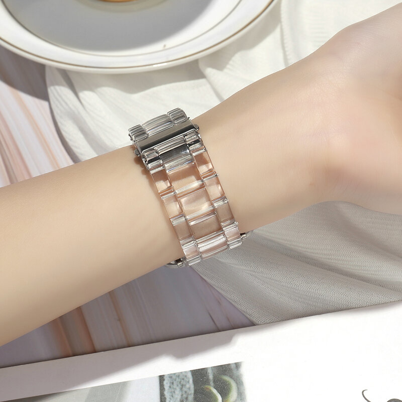 Pasek silikonowy do Apple Watch band 7 6 se 44mm 42mm 40mm 38mm gumowe bransoletki do zegarków na Smart iWatch Series 76543 41mm 45mm