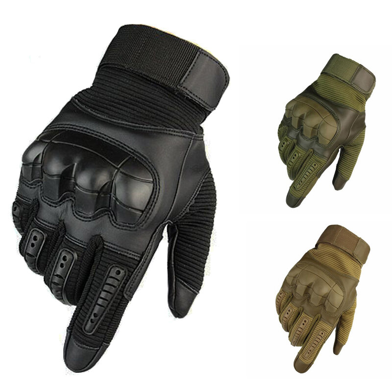 Rękawice terenowe taktyczne z ekranem dotykowym pełne palce rękawiczki sportowe turystyka rowerowa wojskowe motocyklowe rękawiczki męskie rękawice myśliwskie