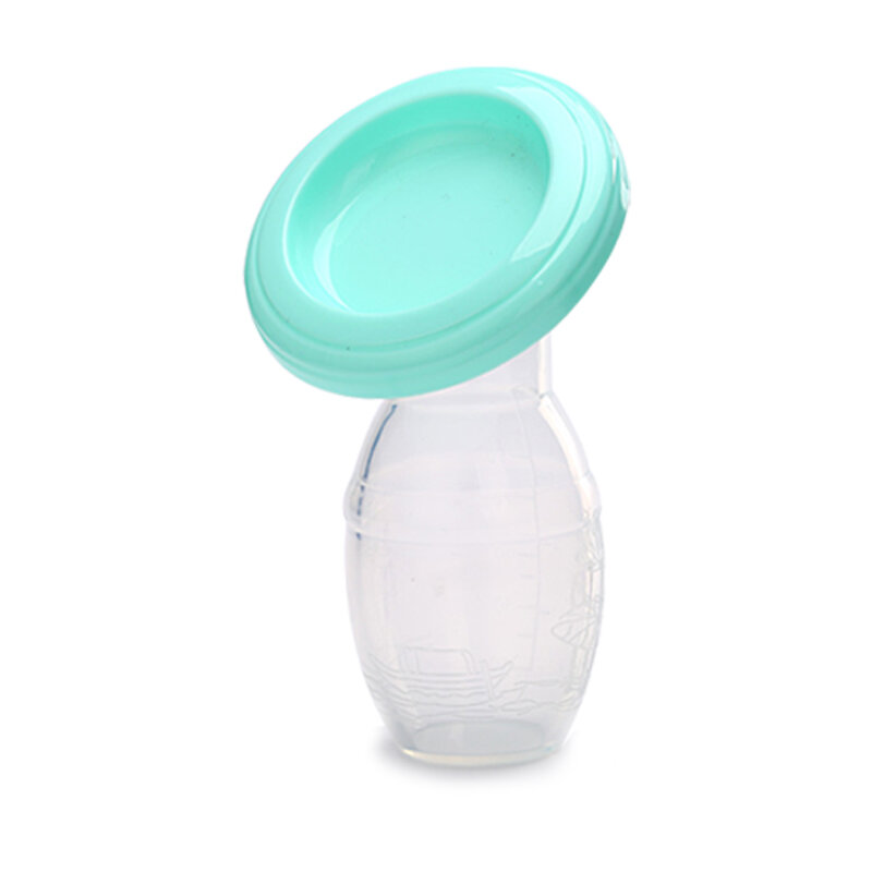 Extractor de leche Manual para alimentación de bebé, bomba de silicona, corrección automática, PP, sin BPA
