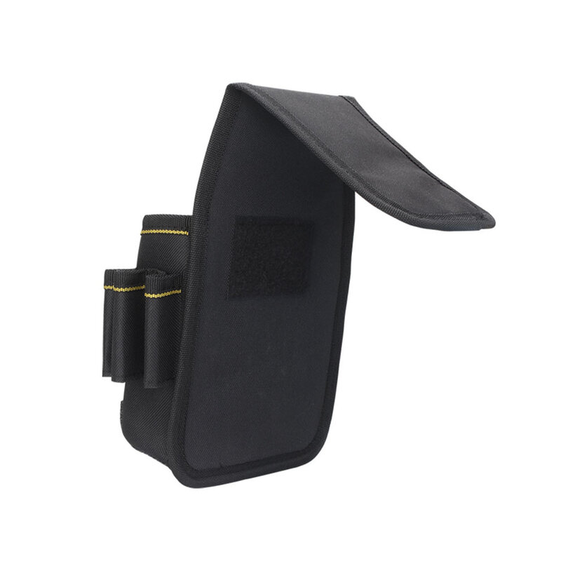 Kesslaco-Bolsa de almacenamiento de herramientas, organizador de herramientas para técnico de electricista, bolsa de cintura pequeña multiherramienta con cinturón, soporte para destornillador