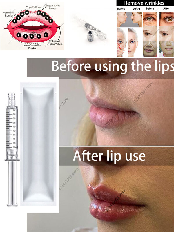 Baume à lèvres hydratant à l'acide hyaluronique, 1 pièce, 2ml, BB crème, nouveauté 2021
