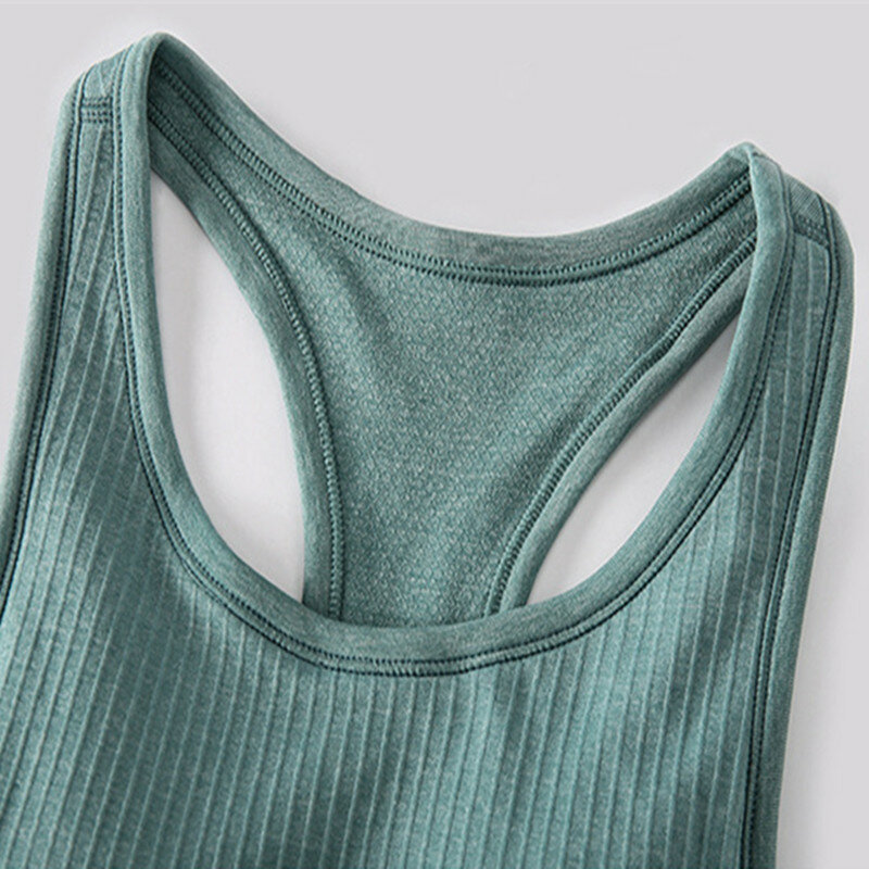 Women's Sports Tank Top With Removable Bra Pad  DT140