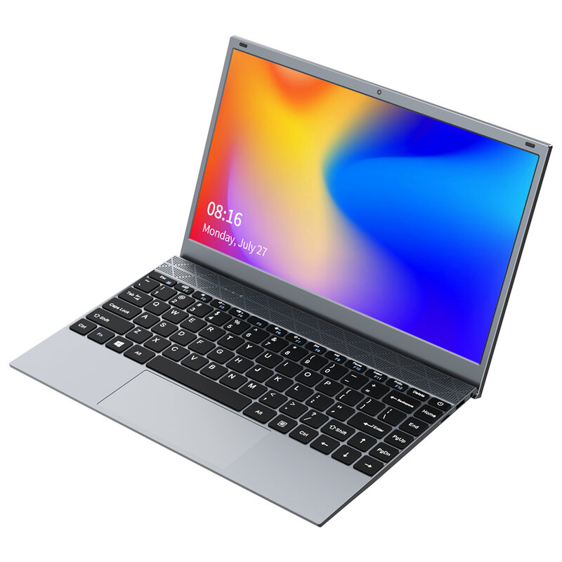 Notebook Intel Celeron com Câmera, Windows 10 Pro, Câmera, Bluetooth, WiFi, 8GB RAM, SSD de 128GB