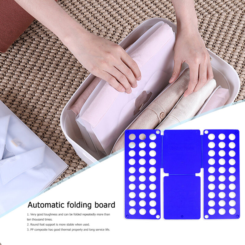 Clothes Folding Board Adults Child Clothing Folder Bender Plastic Practical Detacha All Size Quick Fold the Clothes T Shirts