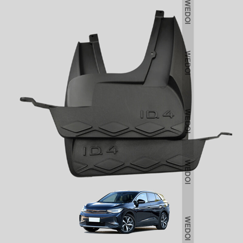Guardabarros delantero y trasero para Volkswagen ID.4 X CROZZ, protector contra salpicaduras, 4 unids/set, accesorios para VW, novedad