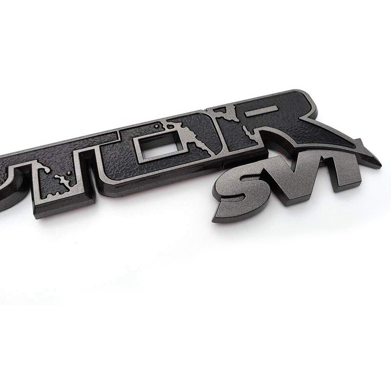 Emblem Bagasi Belakang Mobil Raptor SVT Emblem 3D Logo Tailgate Decal Stiker Pengganti untuk Ford F150 2009-2014