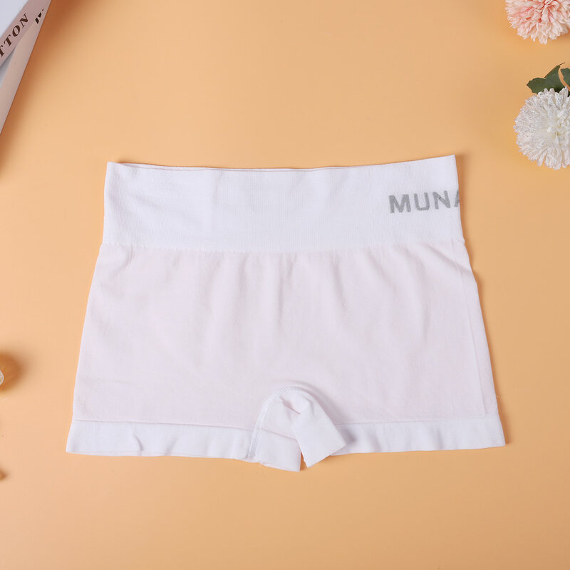 Celana Pendek Boxer Aman Mulus Elastis Tinggi Tipis Dropship untuk Celana Dalam Keamanan Wanita Di Bawah Celana Pendek Wanita Gaya Populer