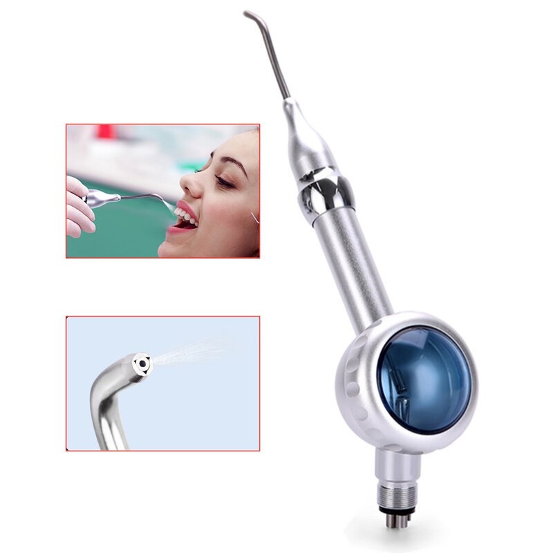10PCS Dental Sandblasting Gun Air Powered Tooth Polishing System Anti-Resorption Prophy-Mate Sterilized Dentistry Tools