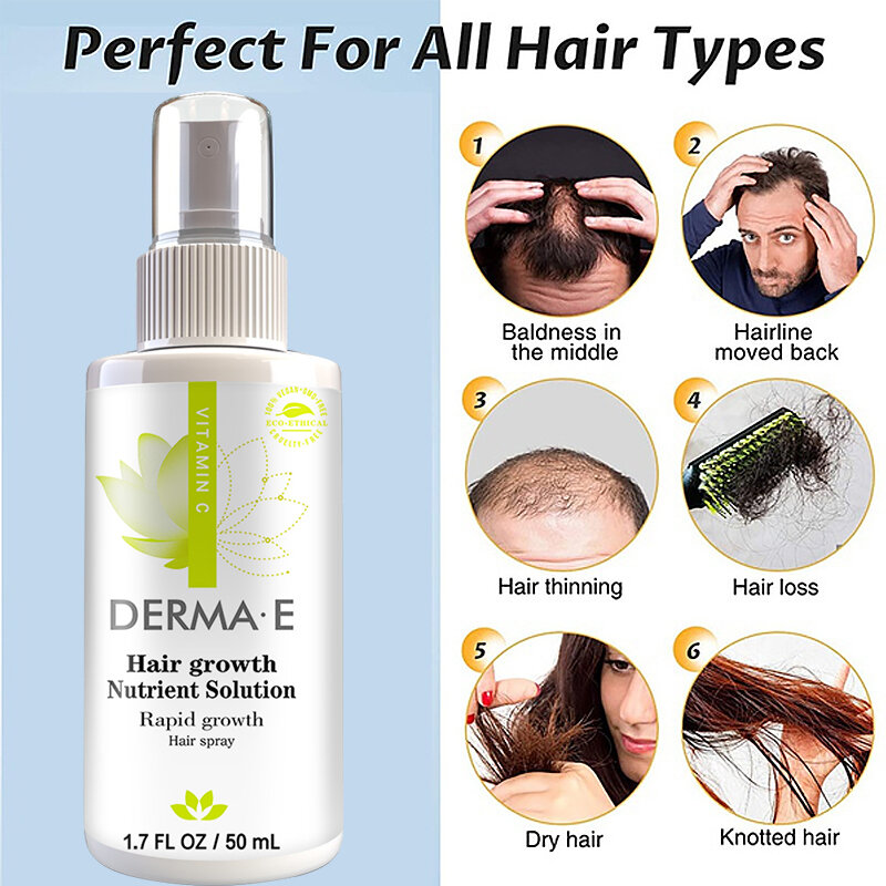 Aceite de crecimiento del cabello para hombres y mujeres, productos de crecimiento rápido del cabello, cuidado del cuero cabelludo, previene la pérdida de cabello seco y adelgazamiento, cuidado de belleza