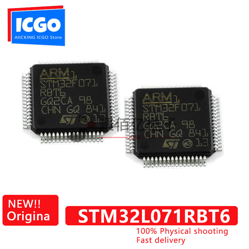 (1piece)100% 오리지널 STM32L071RBT6 LQFP-64 MCU 신제품