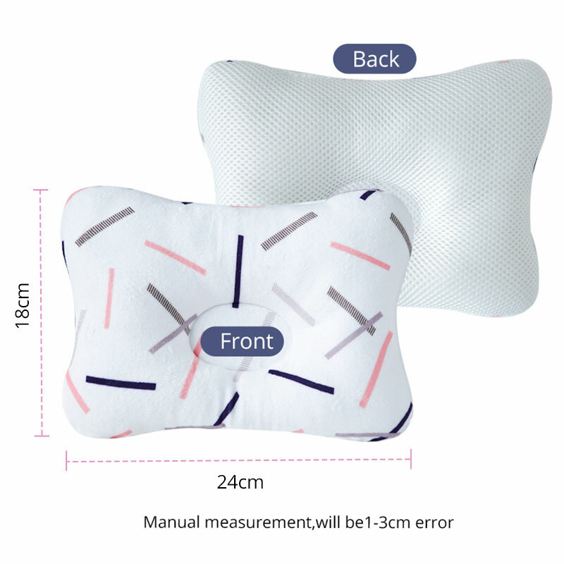 Muslinlife – oreiller Anti-roulis pour bébé et enfant, 1 pièce, multifonctionnel, pour la tête et le cou