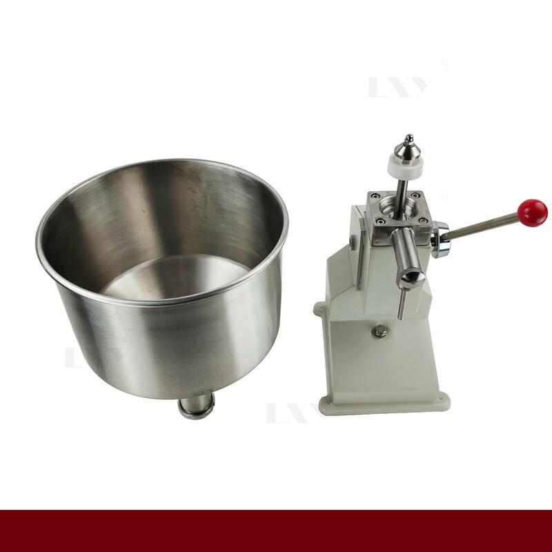 A03 Manual Filling Machine Hand Press Filler Shampoo Cream Cosmetic Liquid Paste Oil Sauce Juice Lotion E-juice Filler 5~50ml