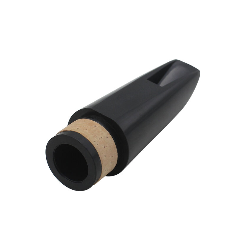 Boquilla de clarinete Bb, boquilla de plástico ABS negro, instrumento de viento de madera profesional, piezas y accesorios de clarinete