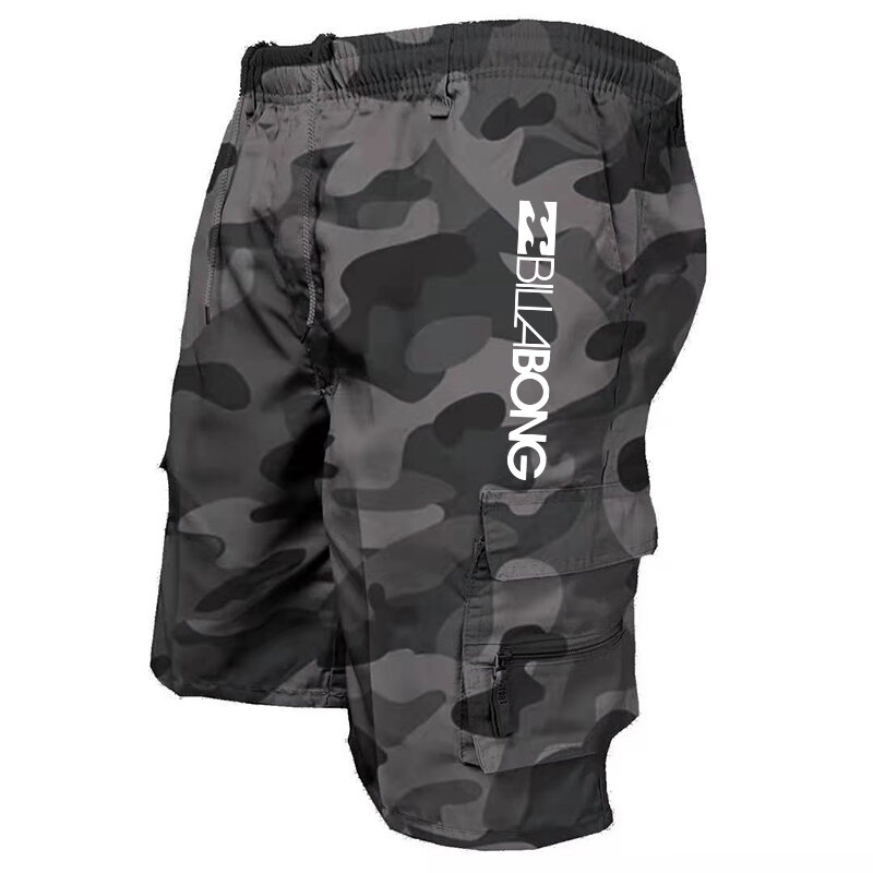 New Arrival Mens Brand Cargo Shorts Classic Summer Daily Casual Fashion Camouflage Shorts Male Outdoor Tactical Hiking Shorts
