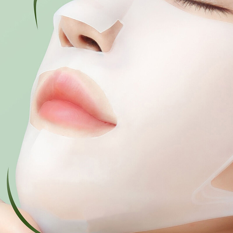 Maschera a copertura totale per il viso 3D Design Lift promuove l'assorbimento della maschera strumenti di copertura rassodante antirughe per la cura della pelle del viso in Silicone