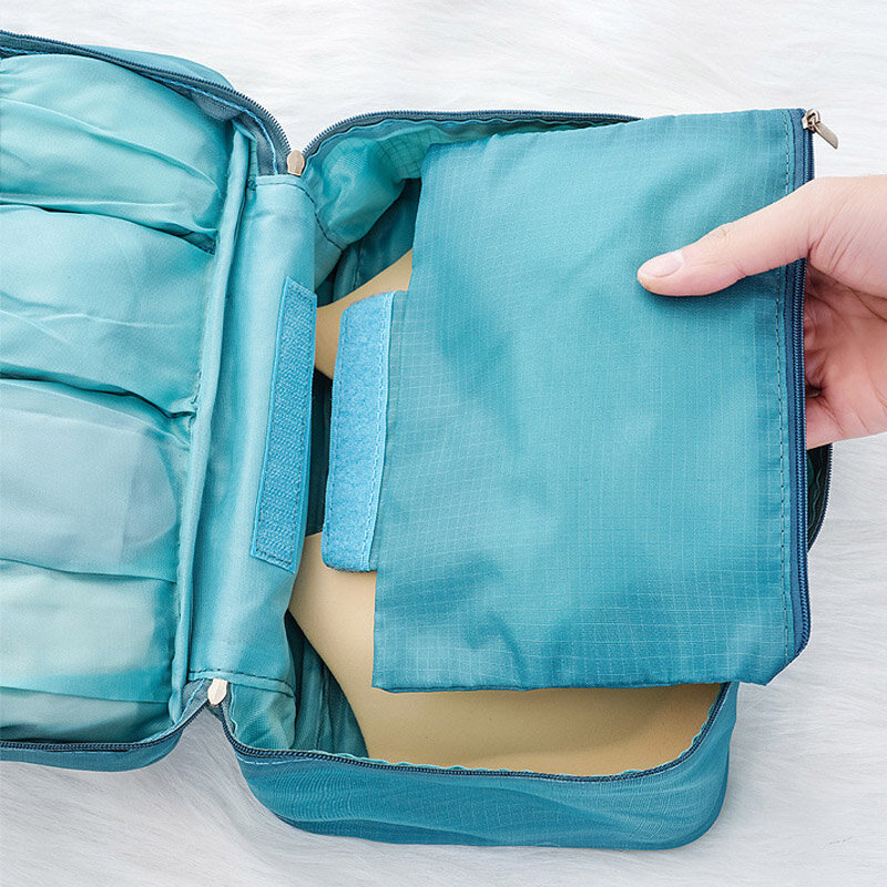 2022 New Travel Bra Bag Underwear Organizer Bag Cosmetic Daily Toiletries Storage Bag Women's High Quality Wash Case Bag