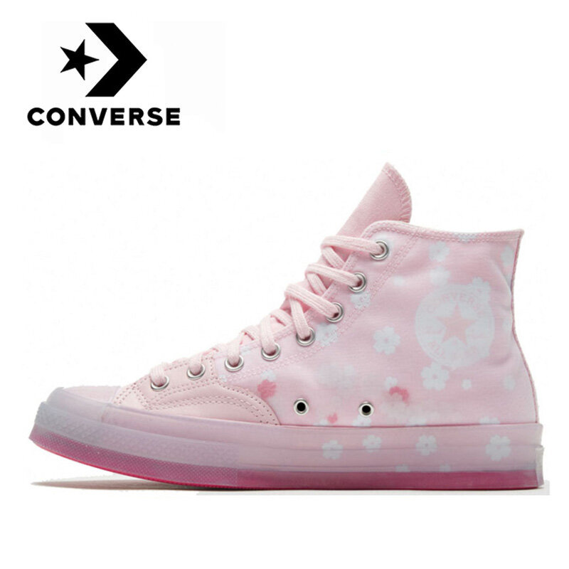 Original Converse Chuck 1970s Lightweight High quality male and female Unisex Shoes Casual Fashion White Pink Flat Canvas Shoes