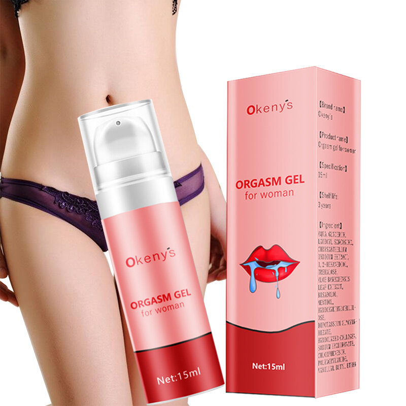 Okeny's Orgasmo Gel para Mulheres, Libido Enhancer, Prazer Sexual, Lubrificante Estimulante, Forte Melhoramento para Lubrificantes