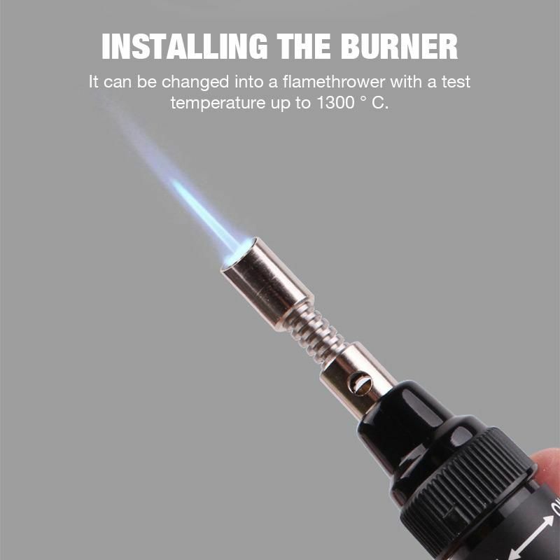 1300 Celsius Butane 4 In 1 Portable Soldering Iron Set Welding Pen Burner Blow Torch Gas Soldering Iron Cordless Butane Tip Tool