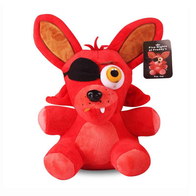 18cm FNAF 퍼플 플러시 악몽 보니 플러시 완구 Fredy Bonnie Peluche 완구에서 5 박 소프트 인형 동물 인형 어린이 선물