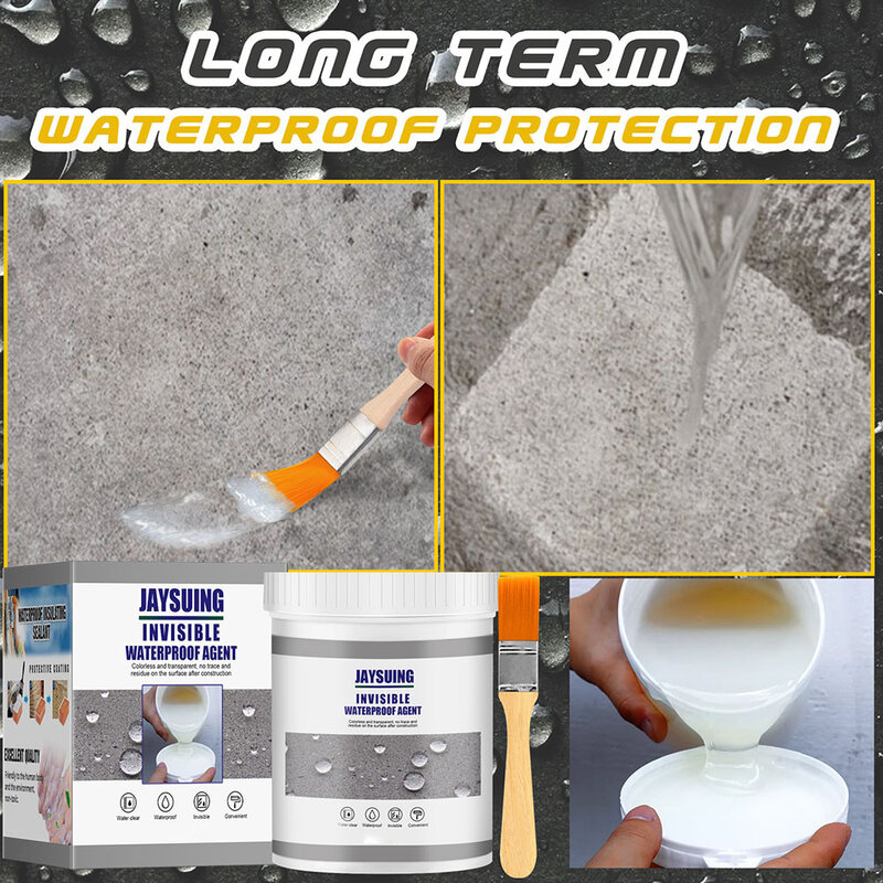 1-6pcs Waterproof Sealant Agent Toilet Anti-Leak Glues Strong Bonding Adhesive Sealant Invisible Glue Repair Tools 30/100/300g