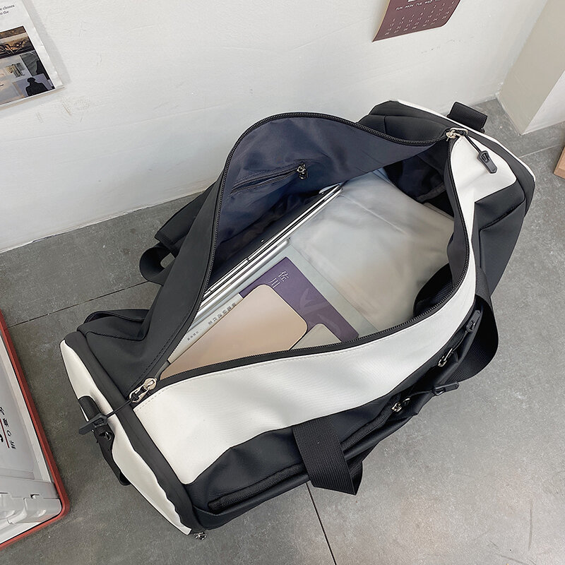 YILIAN-bolsa de viaje de gran capacidad para hombre y mujer, bolsa de viaje para fitness al aire libre, en seco y húmedo, independiente, almacén de zapatos
