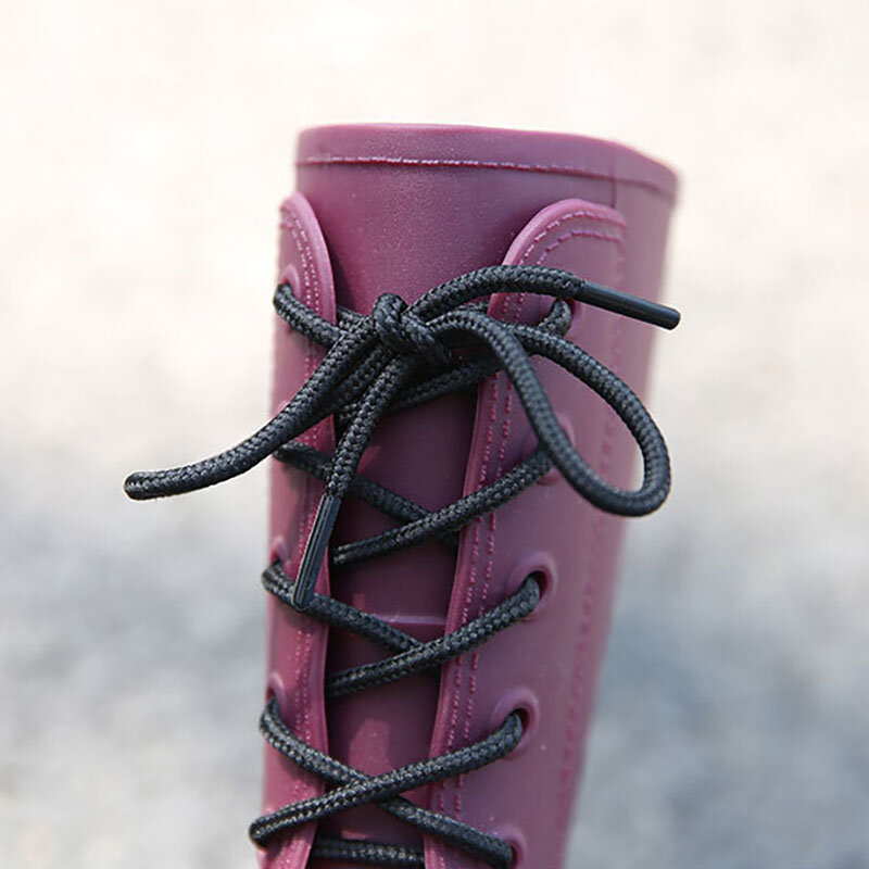 Todas as letras de lluvia antiderrapantes para mujer zapatos de goma impermeáveis resistem a informação de pvc, para invierno