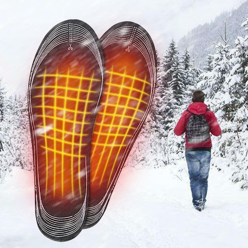 Palmilhas de sapato aquecidas usb controle remoto 3.7v 2100ma palmilhas de aquecimento elétrico recarregável aquecido palmilhas almofada de meia quente esteira